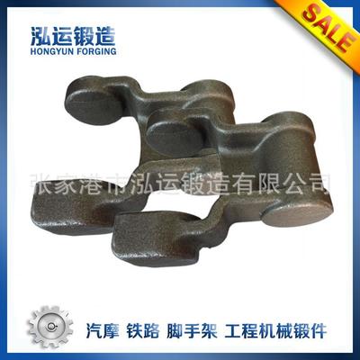 热模锻造生产重卡配件吊耳,加工前后档弹簧吊耳 汽车吊耳HY03-8